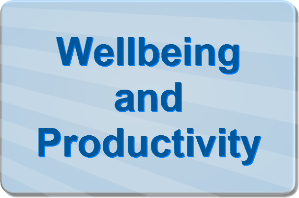 Wellbeing and
                productivity